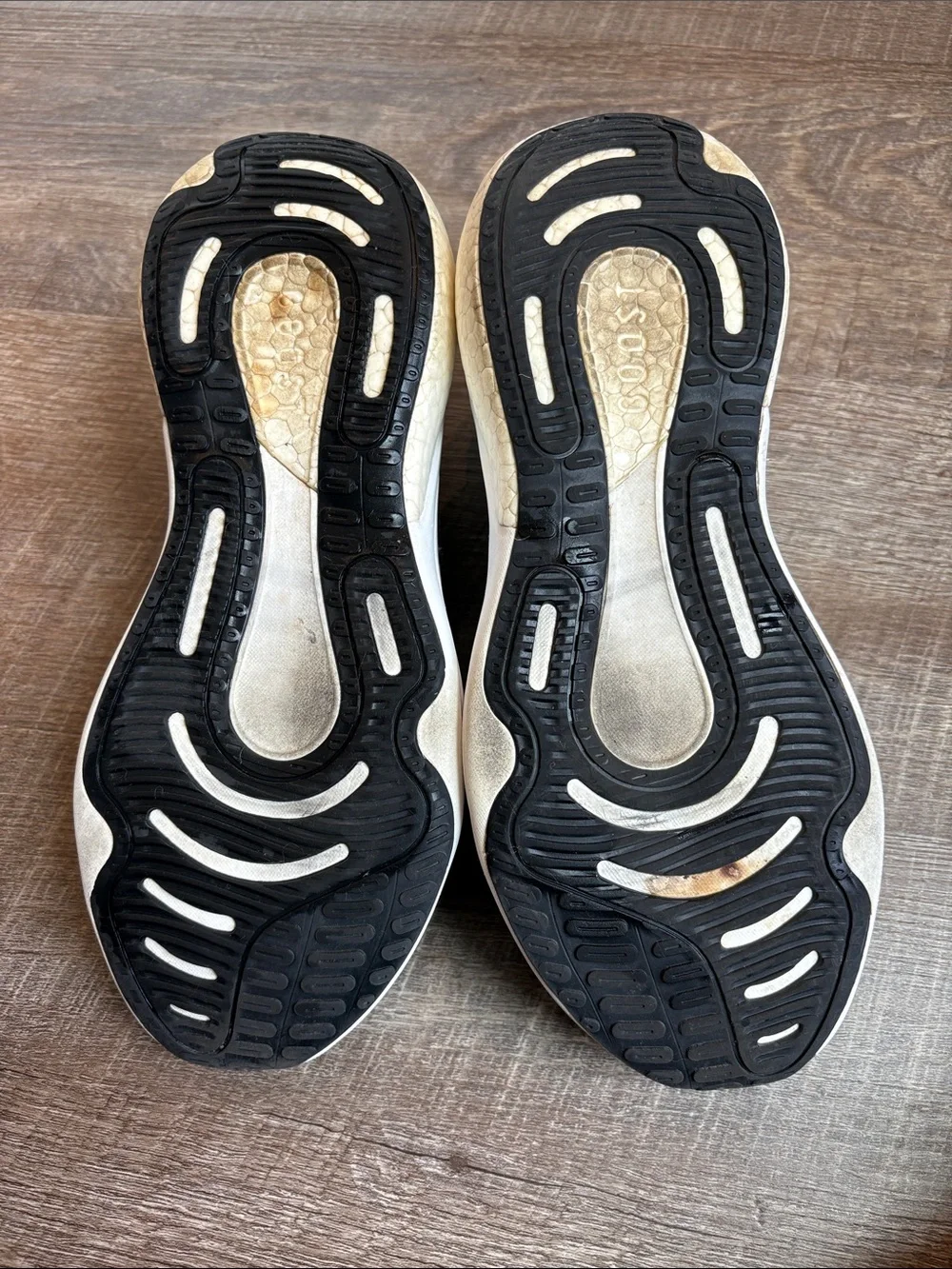 Adidas Supernova 3 Running Shoes Men’s 8 Core Black Athletic Sneakers
